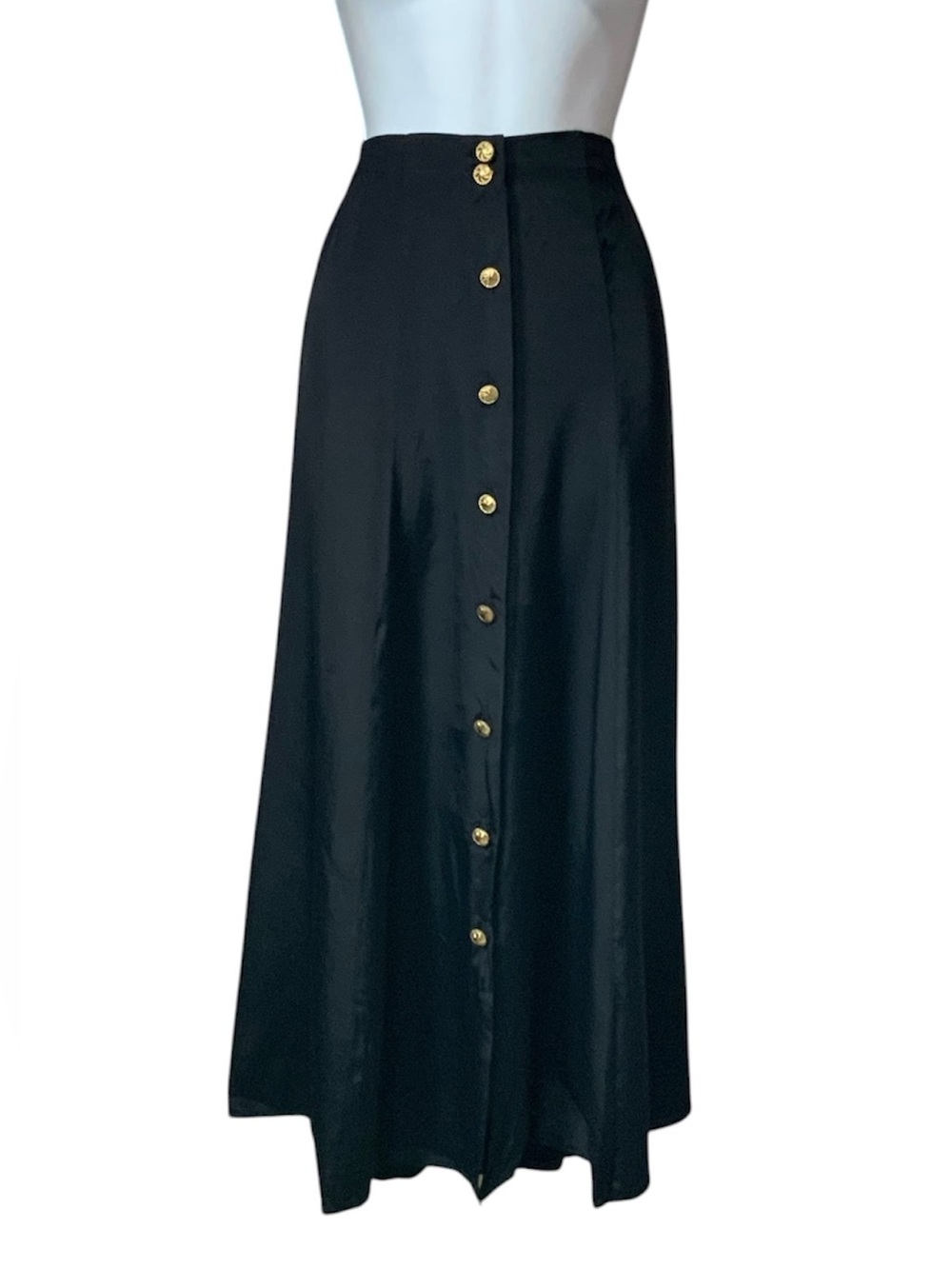 For You One Black Midi Sportswear Skirt
